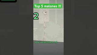 Top 5 melones en melón Sandbox melonplayground melon meme humor xd [upl. by Llenral]