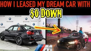 Full Tutorial HOW TO LEASE A CAR WITH 0 DOWN 2023 [upl. by Adnilem]