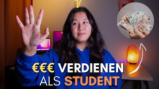 5 Manieren Om GELD Te Verdienen Als Student 💰 zelf getest [upl. by Niroc407]