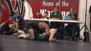 Kayla Thomas 120 Wamego Tournament 1 [upl. by Prudence]