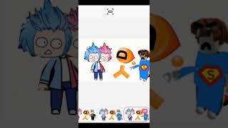 The gansaipios friends show who will save orange emojicat scare by zrake drake roblox short meme [upl. by Alliuqaj]