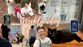 6 books productivity  local music show  weekly reading vlog [upl. by Jeffy]