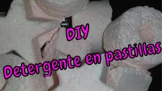 DIY  Detergente en pastilla para la ropa [upl. by Caterina]