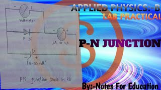 PN JUNCTIONPhysics Lab Practical [upl. by Zacharias]