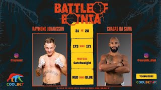 Battle of Botnia 12 Raymond Johansson vs Chagas Da Silva [upl. by Daffy]