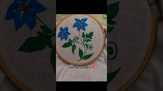 Flower painting on cloth tutorial for beginners painting art flowers drawing artist shorts [upl. by Aicena887]