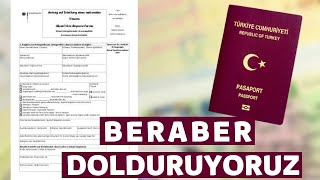 ALMANYA ULUSAL VİZE BAŞVURU FORMU NASIL DOLDURULUR Almanyada Üniversite Okuma Rehberi 15 [upl. by Ahsetra470]