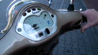 Vespa LX 50 4T Touring 11 RollerScooter Bronze Perseo 579 Anleitung 2011 [upl. by Frederik336]