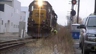 TRRS 65 CSX Q326 and D700 in Grandville MI [upl. by Leena]