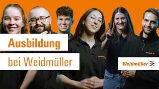 Ausbildung bei Weidmüller 👩‍🎓 [upl. by Alekram765]