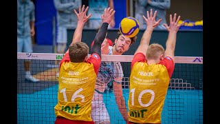 Highlights BADEN VOLLEYS SSC Karlsruhe vs SWD powervolleys Düren 21124 [upl. by Malorie]