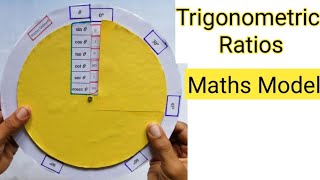 maths model  Trigonometric Ratios [upl. by Pauiie655]