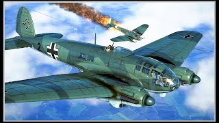 Heinkel He111 Bombing Raid Multiplayer Gone Catastrophic [upl. by Ahseinaj750]