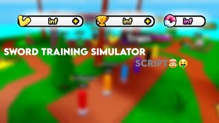 Sword Training Simulator Script  INF MONEY 💰 🤑 [upl. by Diarmid]