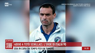 Addio a Totò Schillaci leroe di Italia 90  Storie italiane 18092024 [upl. by Netsud]