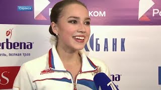 Alina Zagitova Russian 2019 Nationals SP Reportage A [upl. by Ahsykal]