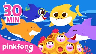 Baby Shark More and More  Best Baby Shark Songs ONLY  Pinkfong Songs for Kids [upl. by Genet120]