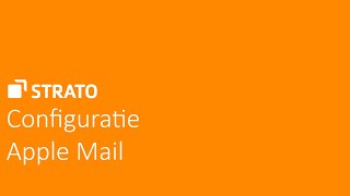 Email configureren in Apple Mail  STRATO Tutorial [upl. by Etienne526]