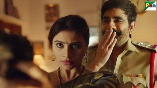 अन्नपूर्णा से गनपूर्णा  Ravi Teja की सुपरहिट Whistle Podu Action Scene  Krack [upl. by Jehu]