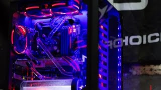 WATERCOOLING Lian Li PC08 [upl. by Salokcin]