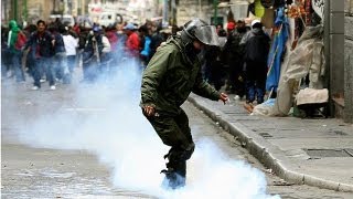 Bolivian strike continues with clashes [upl. by Laetitia]