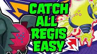 EASY Guide to GET ALL REGIS  EXACT LOCATIONS  Pokemon Crown Tundra [upl. by Ennairol]