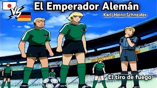 ¡Alemania vs Japón  AMV  Partido Completo Resumido 4K Supercampeones 2002 [upl. by Zippora]