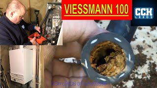 VIESSMANN VITODENS 100 WB1A  Stripping down  Rubber Hoses [upl. by Hapte]