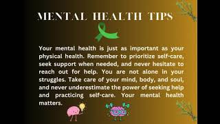 Mental Health Tips Essential Strategies for Optimal Wellbeing [upl. by Dudden433]