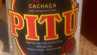 Trying Pitú Cachaça For The First Time 🇧🇷 [upl. by Darill836]