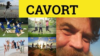 🔵 Cavort  Cavort Meaning  Cavort Examples  Cavort Defined  Formal English [upl. by Dustin161]