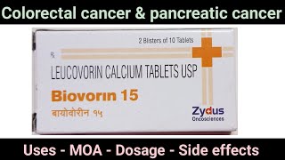 Biovorin 15  leucovorin calcium tablets usp [upl. by Logan]