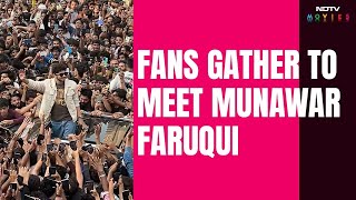 Bigg Boss 17 Winner Munawar Faruqui Receives A Grand Welcome From Fans [upl. by Mckeon]