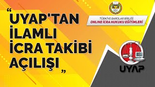 UYAPtan İlamlı İcra Takibi Açılışı [upl. by Gnuh]