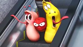 LARVA  KOREAN SUBWAY  2017 Cartoon  Videos For Kids  Kids TV Shows Full Episodes [upl. by Arymahs]