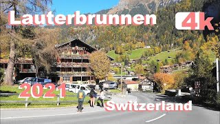 🇨🇭 SWITZERLAND LAUTERBRUNNEN ISELTWALD LAKE BRIENZ Zermatt Suiza Walking Tour 4K 🇨🇭 [upl. by Refinneg]