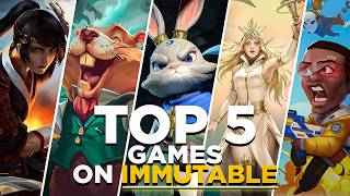 TOP 5 MUSTPLAY TO EARN NOW NEW Crypto Games on Immutable Mobile amp PC [upl. by Plank]