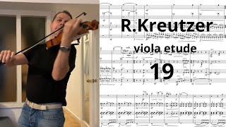 R KREUTZER Nr 19 📕violin amp viola [upl. by Joella]