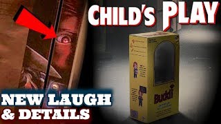 Childs Play 2019 Chuckys Laugh Footage Description amp MORE [upl. by Novaat]