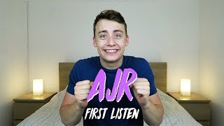 Listening to AJR for the FIRST TIME  Reaction [upl. by Neladgam]