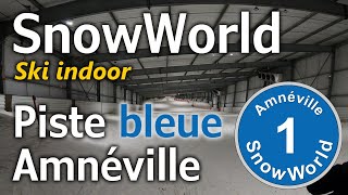 SnowWorld Amnéville  Ski Alpin indoor  Piste bleue avril 2023 4K [upl. by Radcliffe]