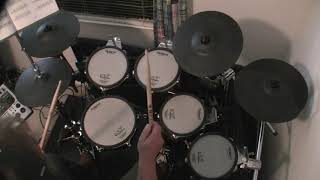 Cold Shot  Stevie Ray Vaughan Drum Cover Texas Shuffle groove [upl. by Hessney362]