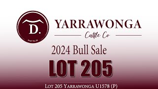 Lot 205 Yarrawonga U1578 P [upl. by Kirtley]