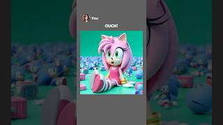 Sonic And Amy Rose Switch Ages sonic amyrose meme toddler adult [upl. by Trepur]