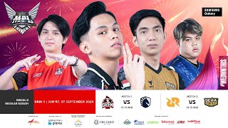 🔴 LIVE  MPL ID S14  Regular Season Hari 1 Minggu 8  Bahasa Indonesia [upl. by Madai]