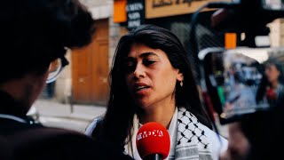 En Jordanie la député européenne insoumise Rima Hassan présente dans une manifestation proHamas [upl. by Mayman]