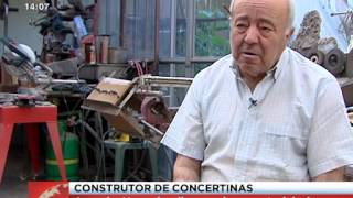 O único construtor de concertinas em Portugal [upl. by Ahsietal281]