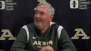 2024 Akron Zips Football Weekly Press Conference [upl. by Harv429]