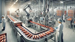 modern sausage making technology [upl. by Lemak]