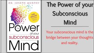 The Power of Your Subconscious Mind  Audiobook Summary [upl. by Elfrieda951]